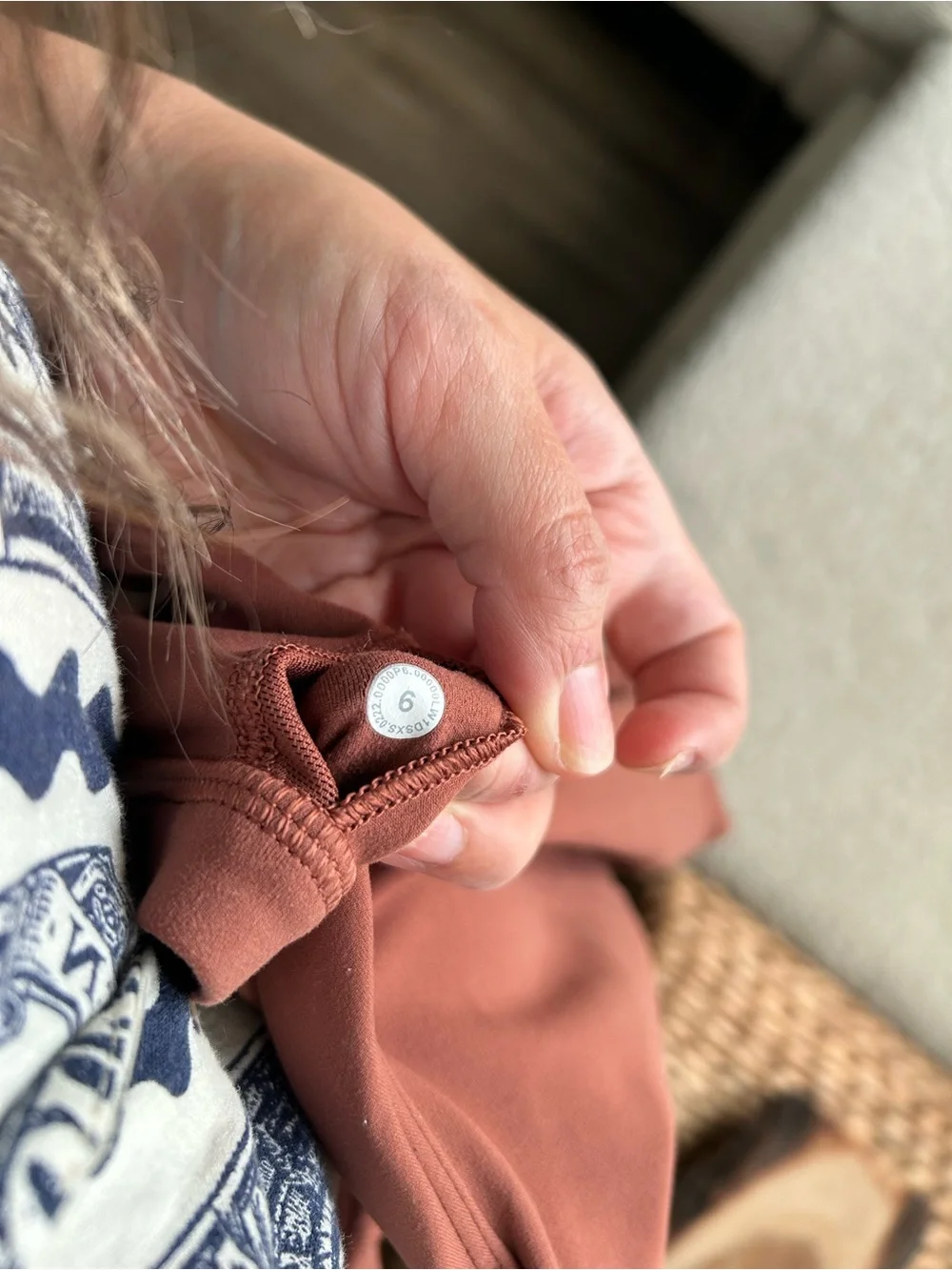 lululemon athletica Rust Square Neck Tank
